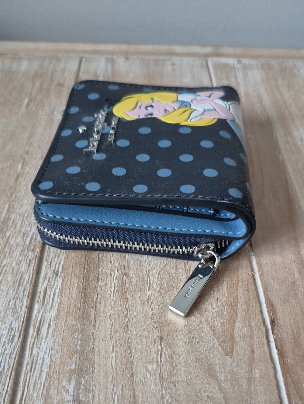 Kate Spade Disney Alice In Wonderland Wallet Blue